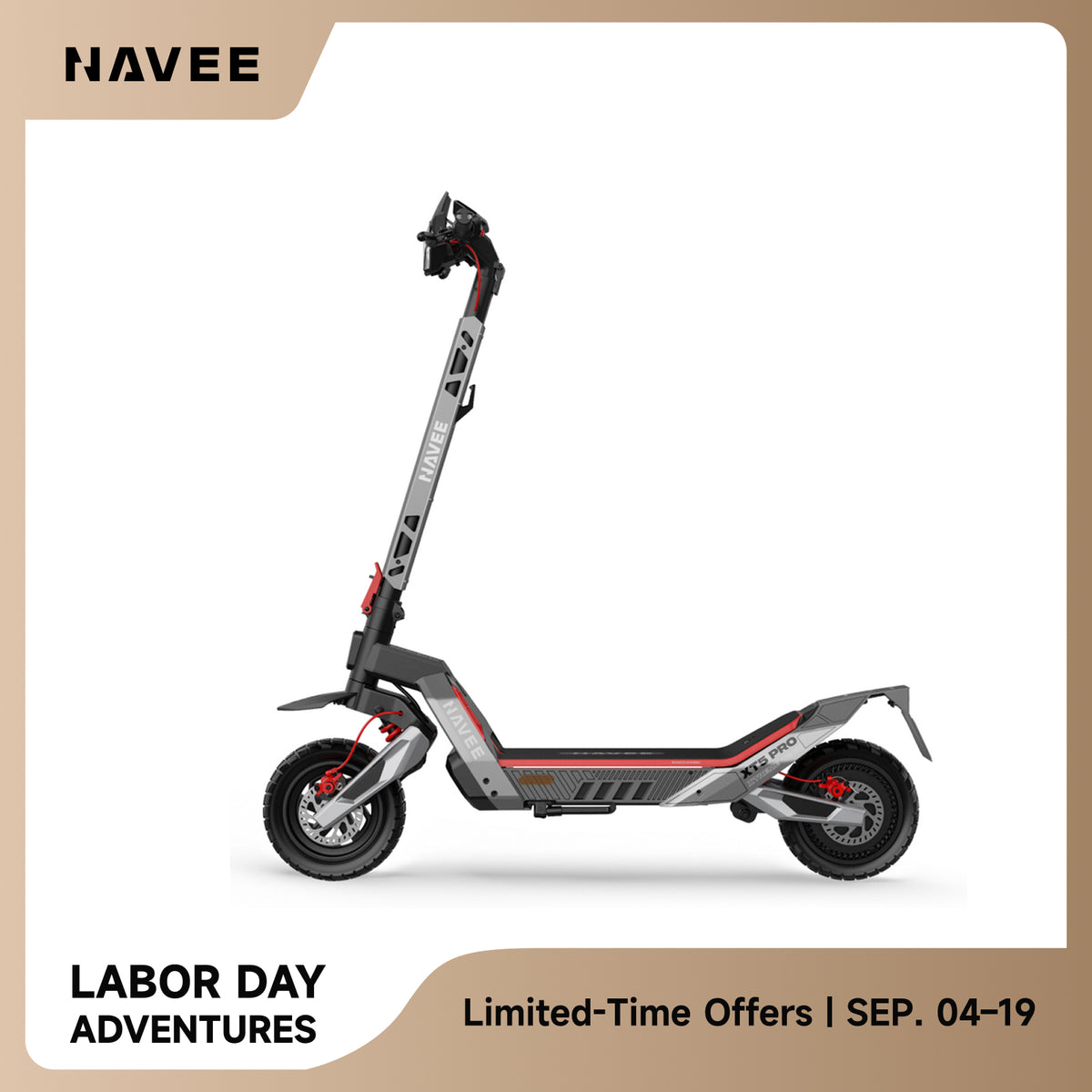 NAVEE XT5 Pro | Off-Road Electric Scooter