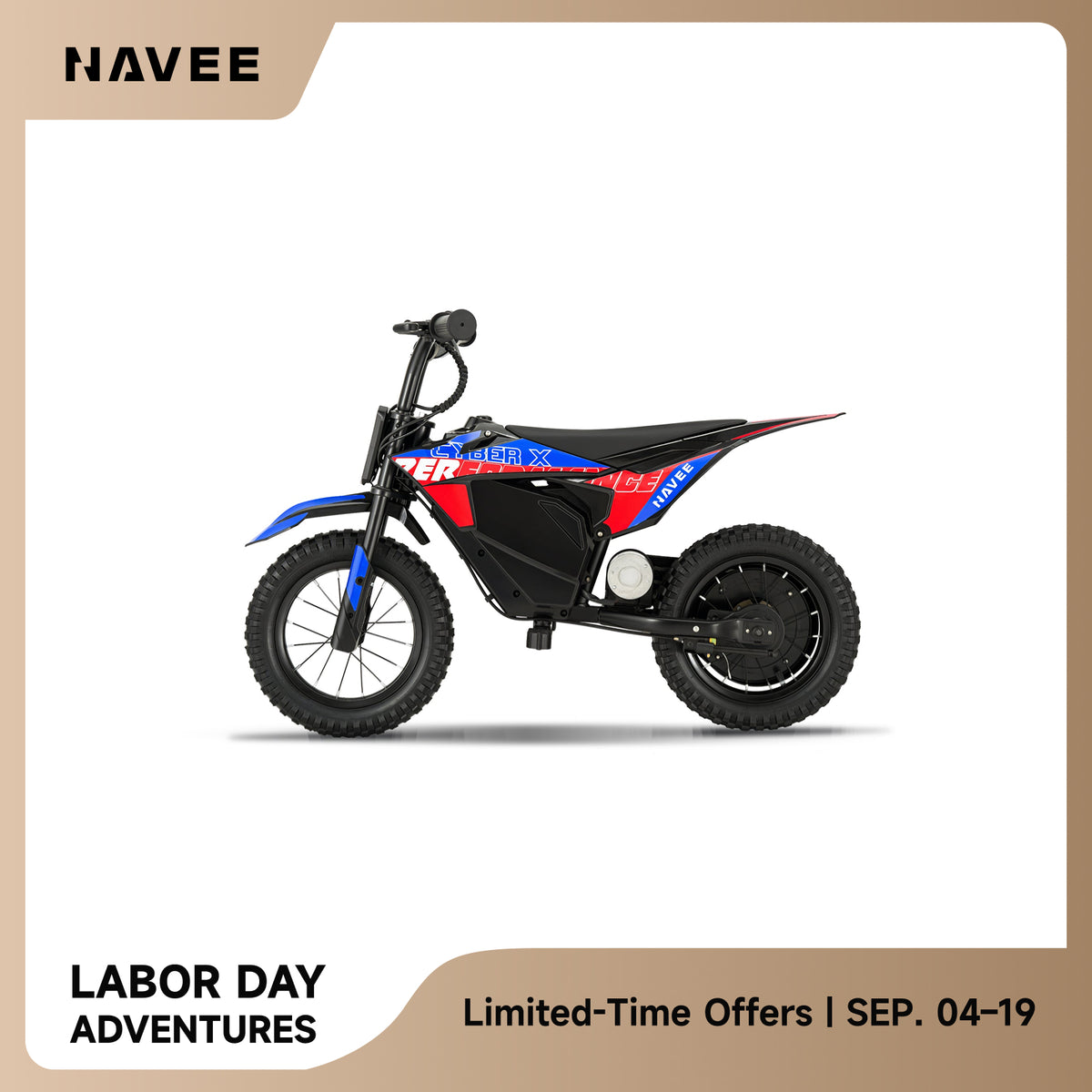 NAVEE Cyber X | Kids Electric Dirt Bike