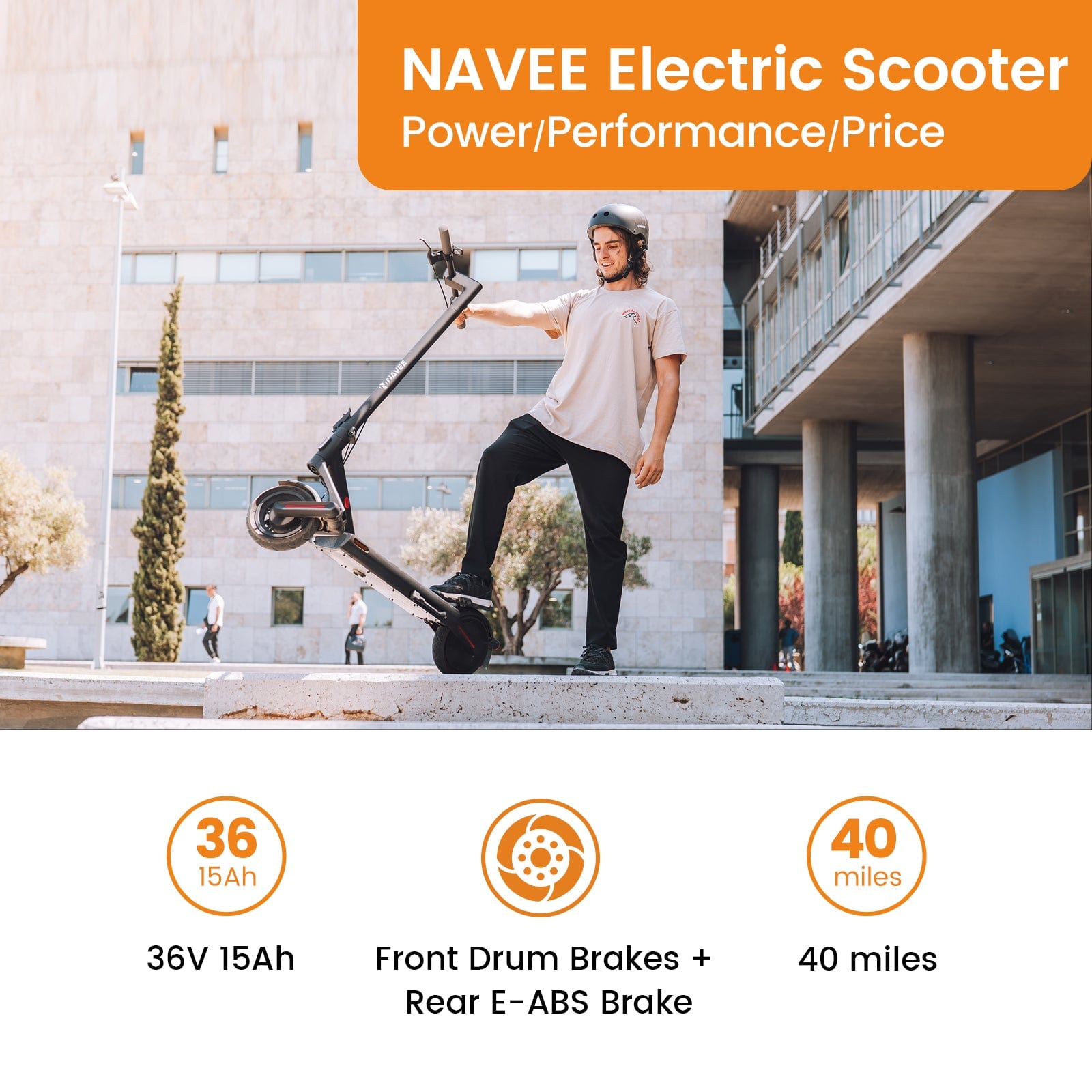 NAVEE Electric Scooter NAVEE S65C