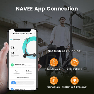 NAVEE Electric Scooter NAVEE S65C