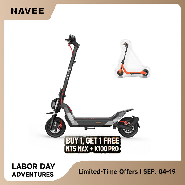 NAVEE NT5 Max | 31 MPH Urban Performance Scooter