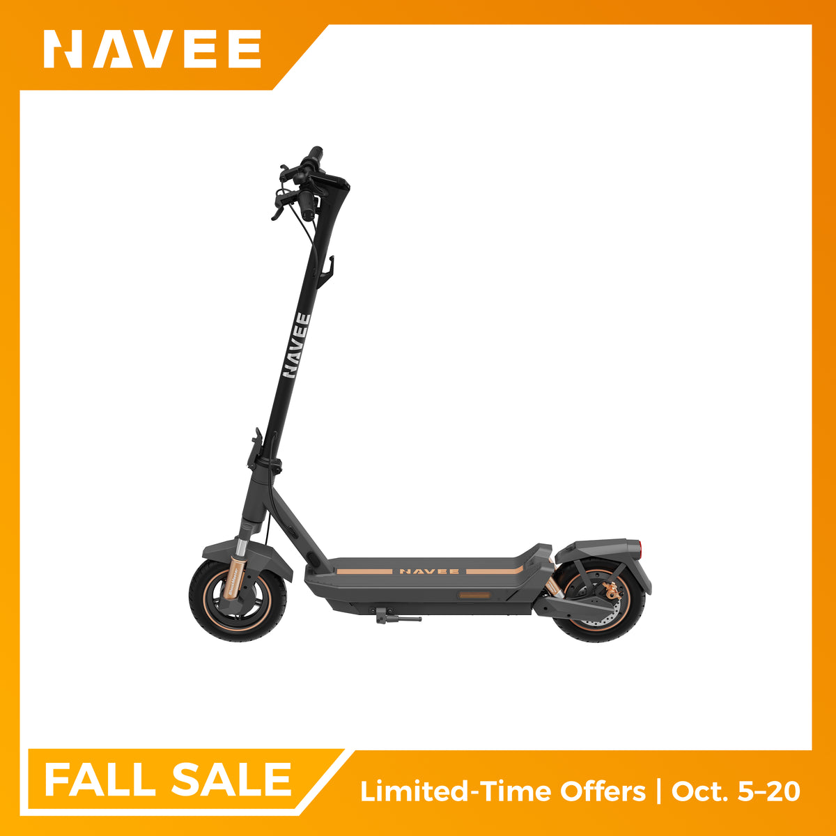 NAVEE GT5 Max | Smart Commuter Scooter with TCS