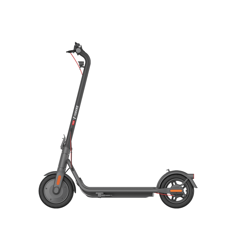 NAVEE V25 Electric Scooter w/15.5 mi Max Operating Range & 18.6 mph Max Speed - Black