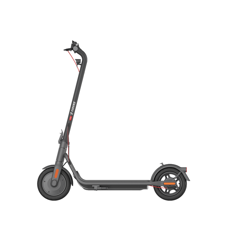 NAVEE V25 Electric Scooter w/15.5 mi Max Operating Range & 18.6 mph Max Speed - Black